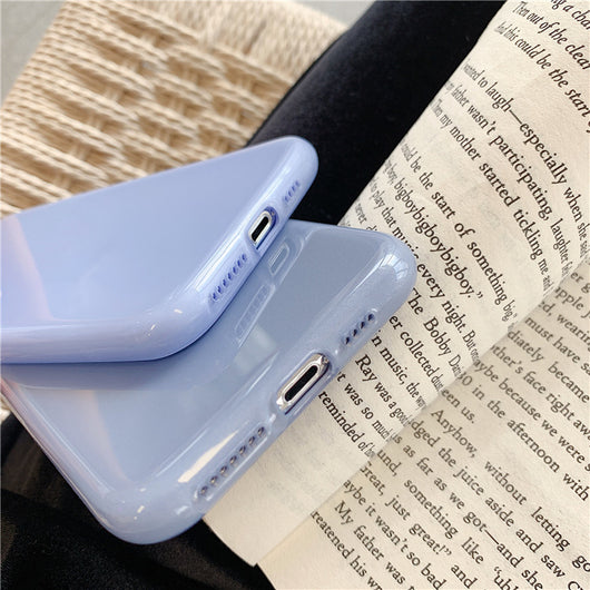 Funda Sólida con Brillo Degradado para Teléfono - Image 13