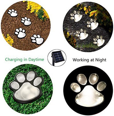 Luz Solar Decorativa Gato y Garra de Oso con 4 LED para Jardín - Image 12