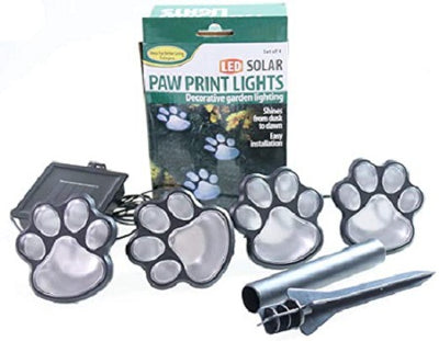 Luz Solar Decorativa Gato y Garra de Oso con 4 LED para Jardín - Image 17