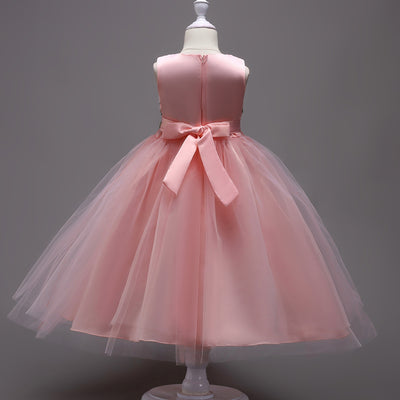 Vestido Infantil Bordado para Niñas de 4 a 15 Años - Image 12