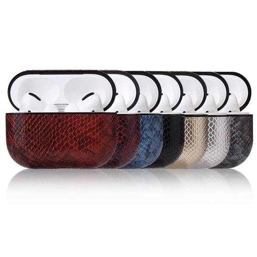 Funda de Cuero Premium para Auriculares Bluetooth Compatible con Apple - Image 3