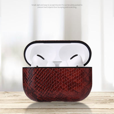 Funda de Cuero Premium para Auriculares Bluetooth Compatible con Apple - Image 4