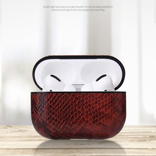 Funda de Cuero Premium para Auriculares Bluetooth Compatible con Apple - Image 4
