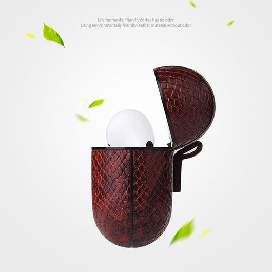 Funda de Cuero Premium para Auriculares Bluetooth Compatible con Apple - Image 6