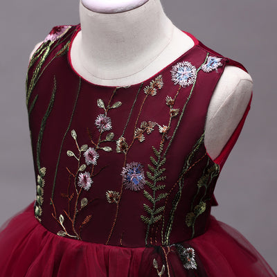 Vestido Infantil Bordado para Niñas de 4 a 15 Años - Image 20
