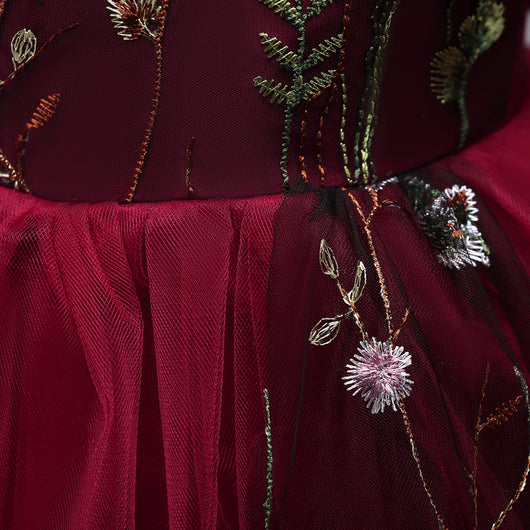 Vestido Infantil Bordado para Niñas de 4 a 15 Años - Image 21