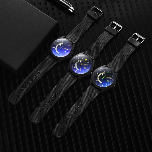 Reloj Deportivo Hombre Acero Inoxidable Luminoso con Calendario y Filtro Luz Azul - Image 15