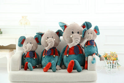 Peluches Surtidos Payaso, Elefante, Ratón, Conejo y Oso - Juego Familiar - Image 14