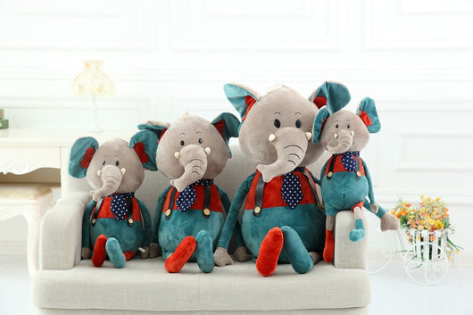 Peluches Surtidos Payaso, Elefante, Ratón, Conejo y Oso - Juego Familiar - Image 14