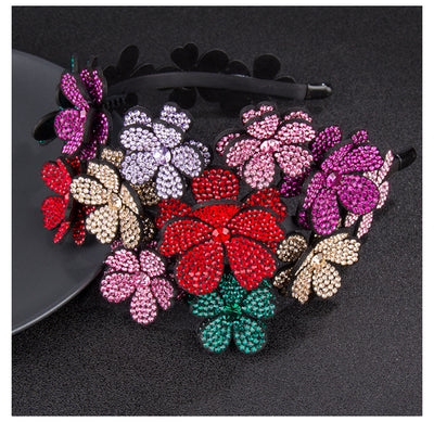 Diadema Ancha con Strass Brillantes - Accesorio Antideslizante Premium - Image 7