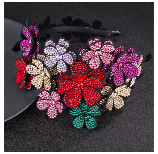 Diadema Ancha con Strass Brillantes - Accesorio Antideslizante Premium - Image 7