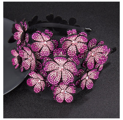Diadema Ancha con Strass Brillantes - Accesorio Antideslizante Premium - Image 8