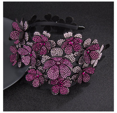 Diadema Ancha con Strass Brillantes - Accesorio Antideslizante Premium - Image 9