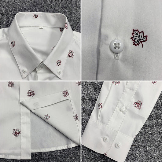 Camisa Floral Coreana Slim Fit para Hombre - Estampado Casual Moderno - Image 37