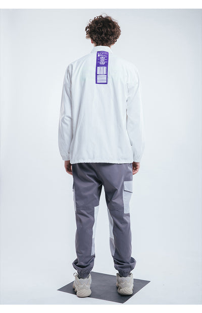Camisa Impermeable y Cortavientos para Hombre - Diseño Urbano con Múltiples Bolsillos - Image 11