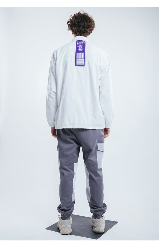 Camisa Impermeable y Cortavientos para Hombre - Diseño Urbano con Múltiples Bolsillos - Image 11