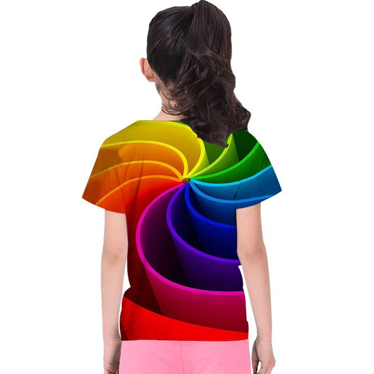 Camiseta Infantil de Manga Corta con Estampado Digital - Image 8