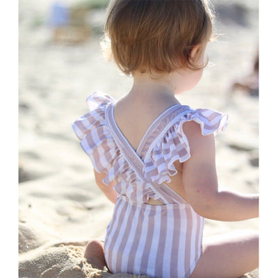 Traje de Baño Niña Una Pieza Princesa con Falda Tul y Detalles Brillantes - Image 19