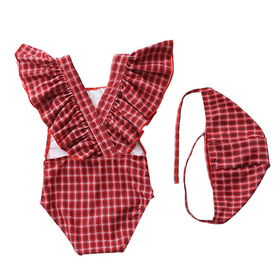 Traje de Baño Niña Una Pieza Princesa con Falda Tul y Detalles Brillantes - Image 34
