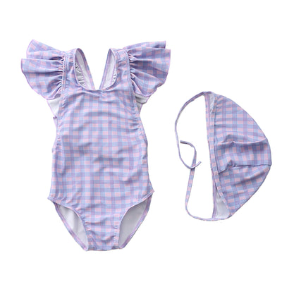 Traje de Baño Niña Una Pieza Princesa con Falda Tul y Detalles Brillantes - Image 37