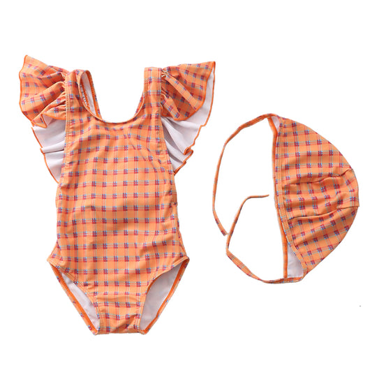 Traje de Baño Niña Una Pieza Princesa con Falda Tul y Detalles Brillantes - Image 43