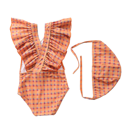 Traje de Baño Niña Una Pieza Princesa con Falda Tul y Detalles Brillantes - Image 44