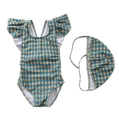 Traje de Baño Niña Una Pieza Princesa con Falda Tul y Detalles Brillantes - Image 45