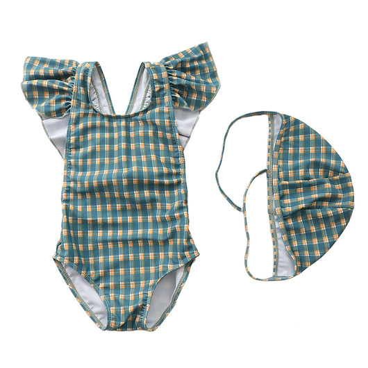 Traje de Baño Niña Una Pieza Princesa con Falda Tul y Detalles Brillantes - Image 45