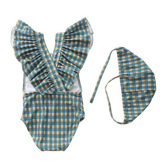 Traje de Baño Niña Una Pieza Princesa con Falda Tul y Detalles Brillantes - Image 46