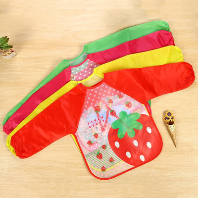 Bata de Cambio Reversible Impermeable de Manga Larga para Niños - Image 16