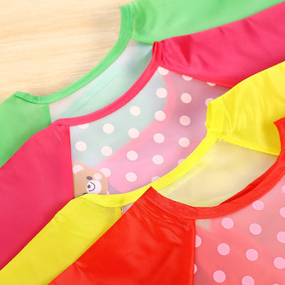 Bata de Cambio Reversible Impermeable de Manga Larga para Niños - Image 17