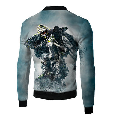 Chaqueta de Vuelo 3D con Estampado Digital para Hombre - Diseño Europeo y Americano - Image 19