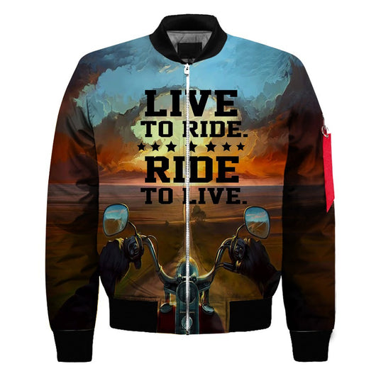 Chaqueta de Vuelo 3D con Estampado Digital para Hombre - Diseño Europeo y Americano - Image 20