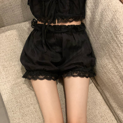 Pijama Sexy de Dos Piezas para Mujer - Conjunto Camisola y Suspensores Verano - Image 22