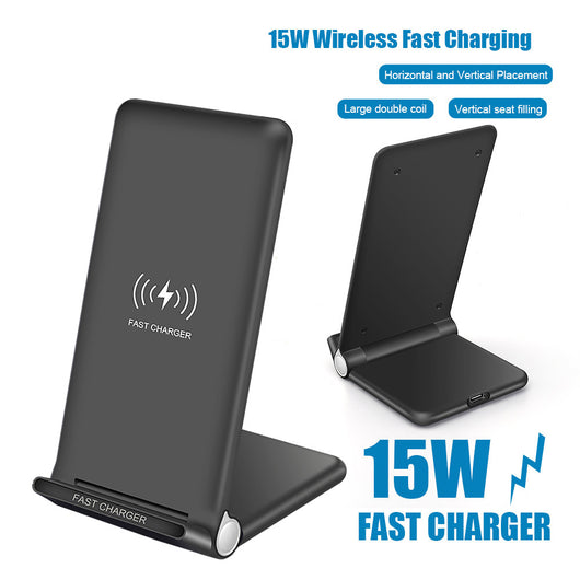 Cargador Inalámbrico Plegable 15W con Soporte - Image 10