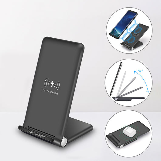 Cargador Inalámbrico Plegable 15W con Soporte - Image 14