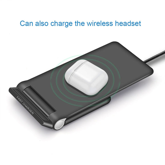 Cargador Inalámbrico Plegable 15W con Soporte - Image 17