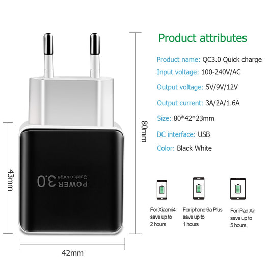Cargador Rápido 18W USB-C Compatible con iPhone, Samsung y Huawei - Image 7