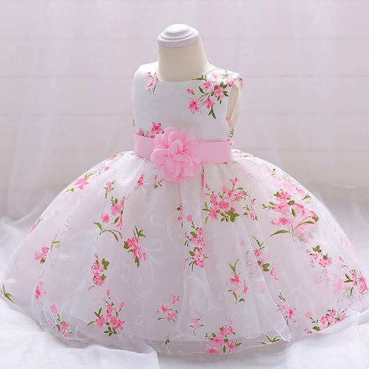 Vestido de Fiesta Infantil Elegante - Image 7