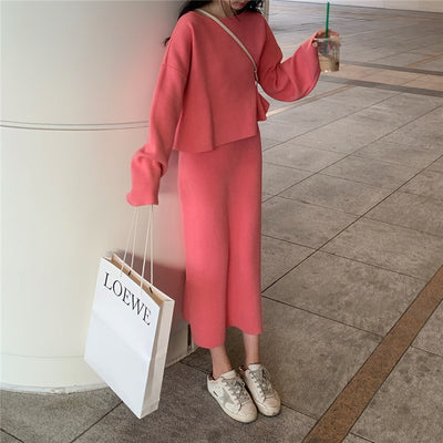 Traje de Punto en Lana para Mujer Otoño e Invierno - Image 8