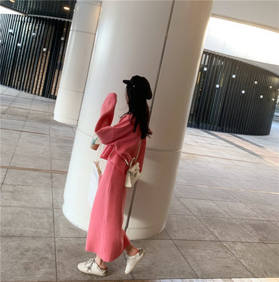 Traje de Punto en Lana para Mujer Otoño e Invierno - Image 9