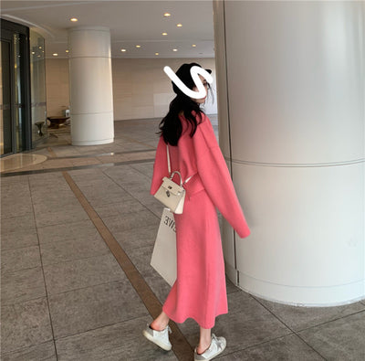 Traje de Punto en Lana para Mujer Otoño e Invierno - Image 18
