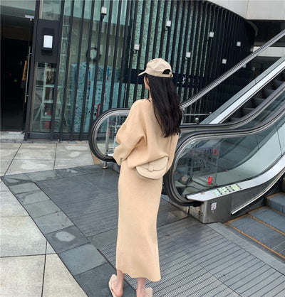 Traje de Punto en Lana para Mujer Otoño e Invierno - Image 26