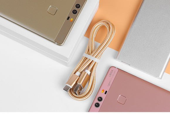Cable de Datos Trenzado Compatible con Apple - Carga Rápida y Durabilidad Garantizada