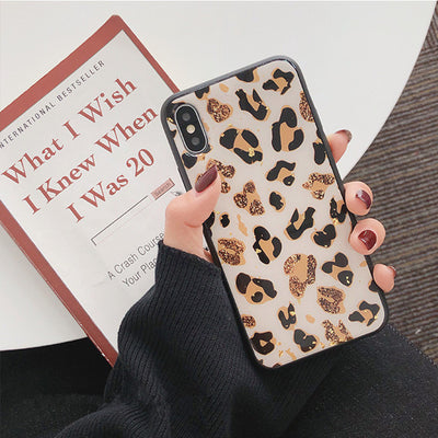 Funda iPhone con Diseño Leopardo Dorado Compatible con Apple - Image 7