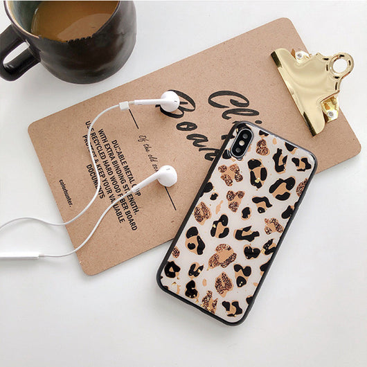 Funda iPhone con Diseño Leopardo Dorado Compatible con Apple - Image 11