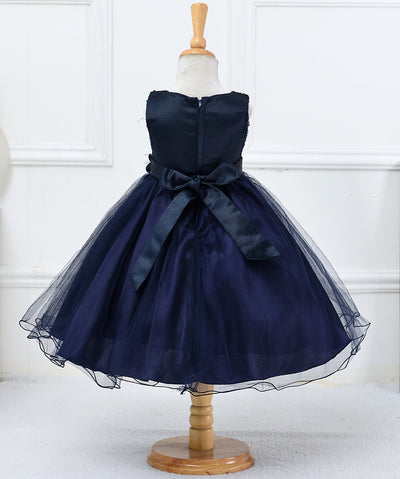 Vestido de Niña con Lentejuelas Floral para Dama de Honor y Eventos Especiales - Image 32