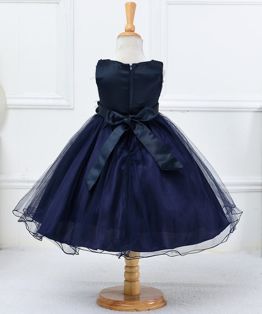 Vestido de Niña con Lentejuelas Floral para Dama de Honor y Eventos Especiales - Image 32