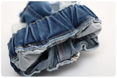 Shorts de Mezclilla Infantil Estilo Coreano con Encaje - Pantalones Cortos para Niñas - Image 11