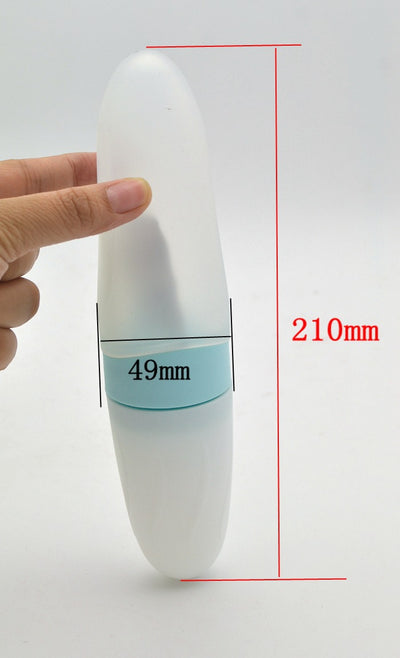 Cuchara Blanda de Silicona con Barrera para Papillas + Botella Exprimible Portátil - Image 8